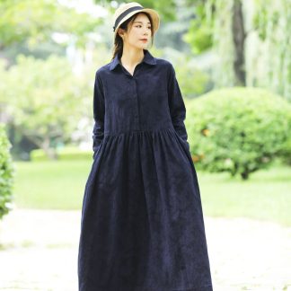 Navy blue dress