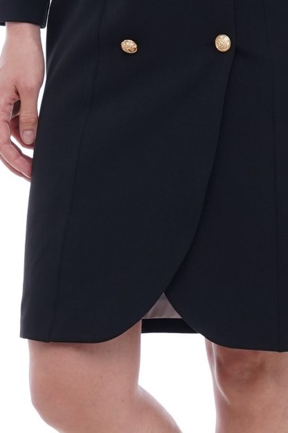 Black and gold suit dress - Image 3