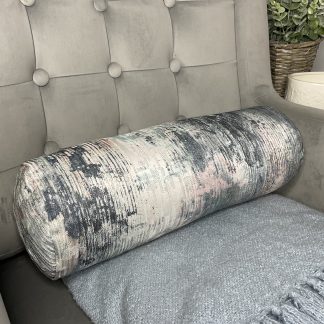 Artistic cylindrical pillow