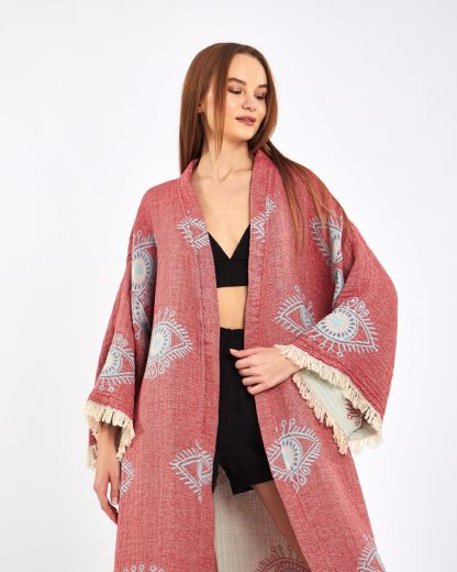 Turkish Eye Bathrobe - Image 2