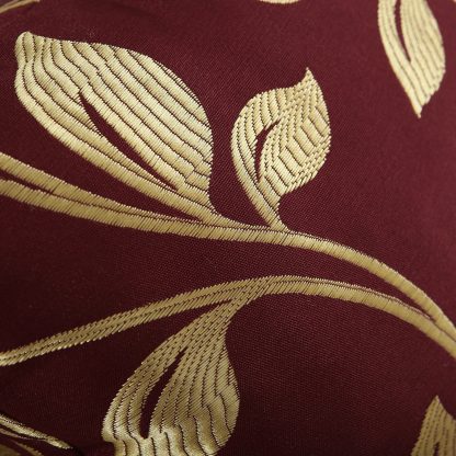 Burgundy Jacquard Pillowcase - Image 2