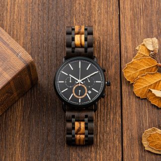 Retro wooden watch