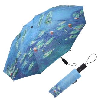 Monet Water Lily Folding Umbrella