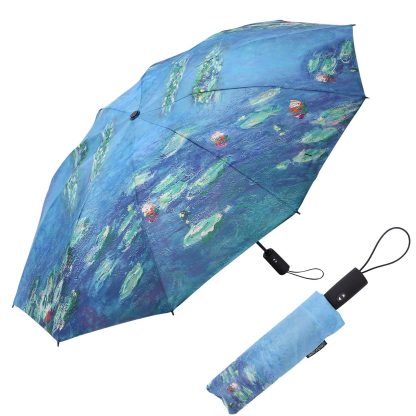 Monet Water Lily Folding Umbrella
