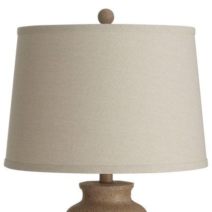 Natural texture ceramic table lamp - Image 5