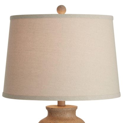 Natural texture ceramic table lamp - Image 4