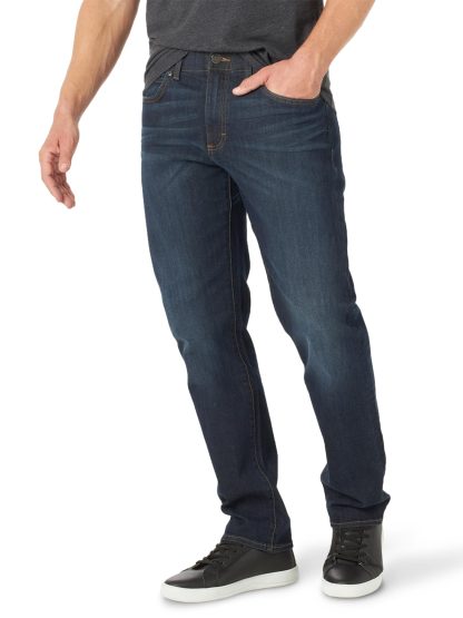 Classic Washed Straight Jeans