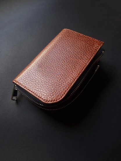 Brown leather wallet