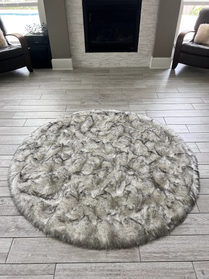 Lazy atmosphere faux wool carpet - Image 2