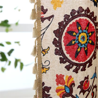 Bohemian printed curtains - Image 4