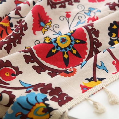 Bohemian printed curtains - Image 3