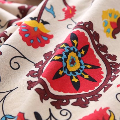 Bohemian printed curtains - Image 2