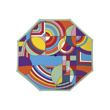 Artistic geometric reverse umbrella