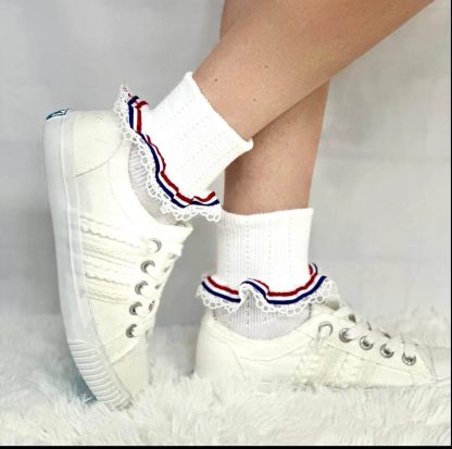 Sweet contrast lace socks - Image 5