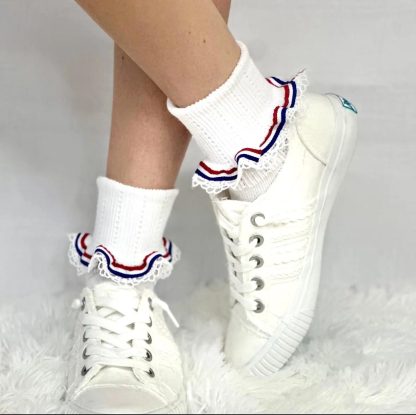 Sweet contrast lace socks - Image 4