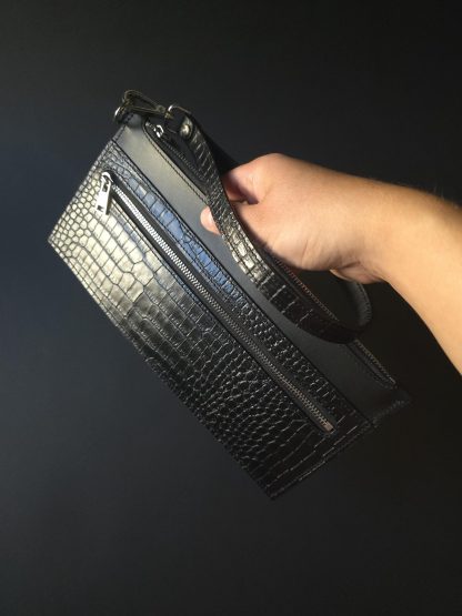 Flat Leather Phone Wristlet Wallet - Image 5