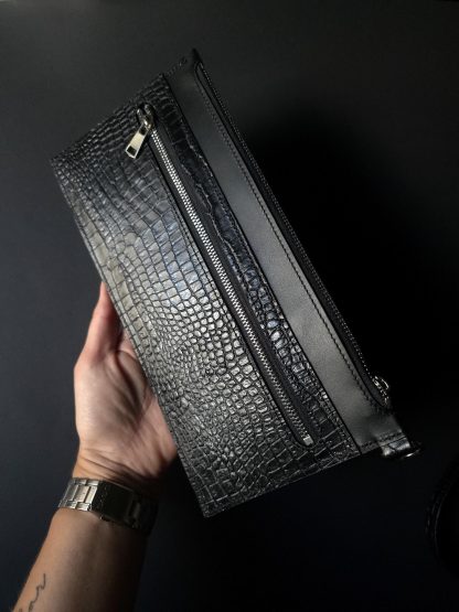 Flat Leather Phone Wristlet Wallet - Image 3