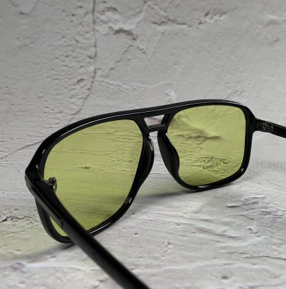 Retro large frame double beam sunglasses - Image 6