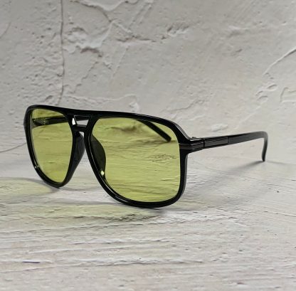 Retro large frame double beam sunglasses - Image 5