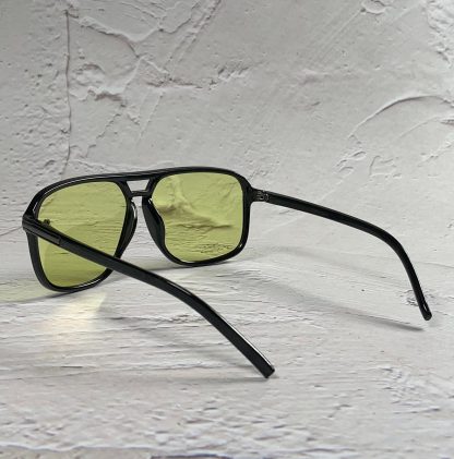 Retro large frame double beam sunglasses - Image 3