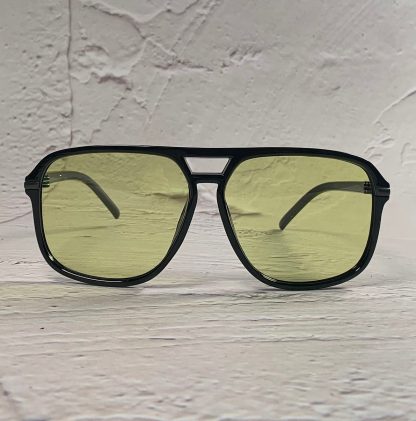 Retro large frame double beam sunglasses - Image 2
