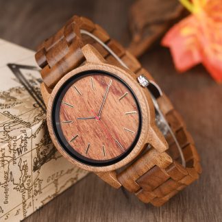 Simple all-wood watch