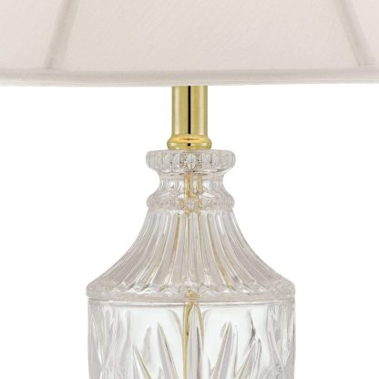 Crystal carved lamp - Image 4