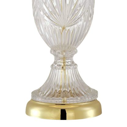 Crystal carved lamp - Image 2