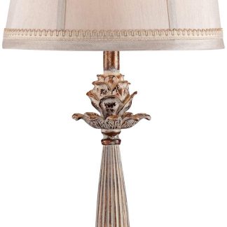 Retro old metal table lamp