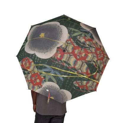 Japanese style Ukiyoe folding umbrella - Image 3