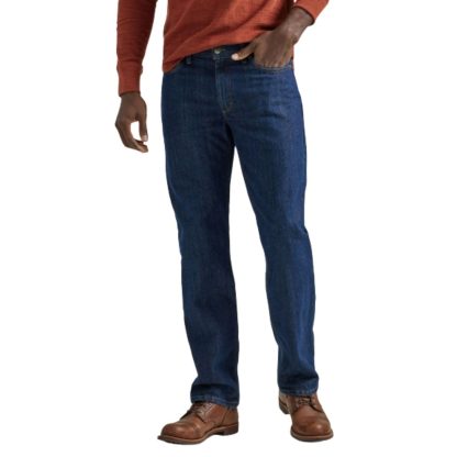 Men's classic straight jeans