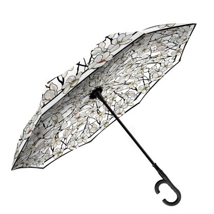 Chinese style flower and bird reverse umbrella - Image 4