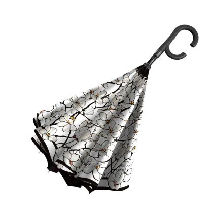 Chinese style flower and bird reverse umbrella - Image 2
