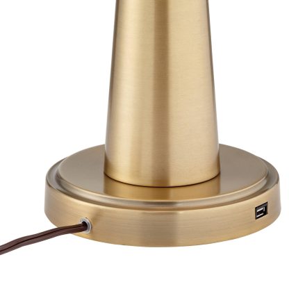 Simple modern metal cone table lamp - Image 7