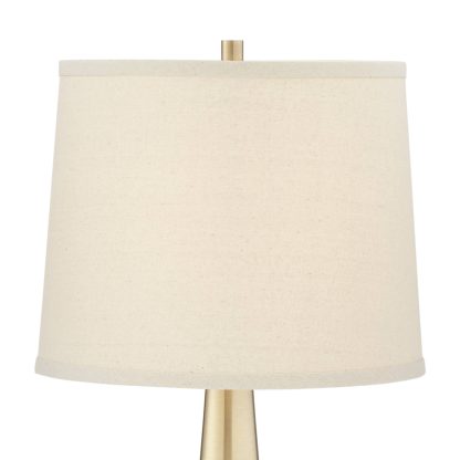 Simple modern metal cone table lamp - Image 6