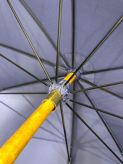 Vintage solid wood curved handle long handle umbrella - Image 11
