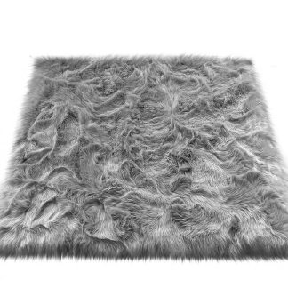 Faux Sheepskin Living Room Rug