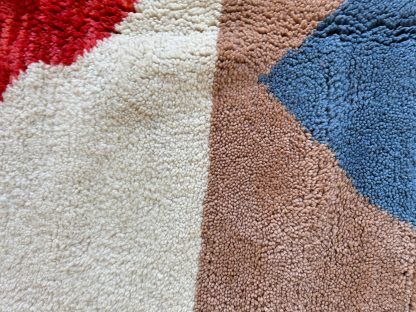 Colorblock handmade carpet - Image 2
