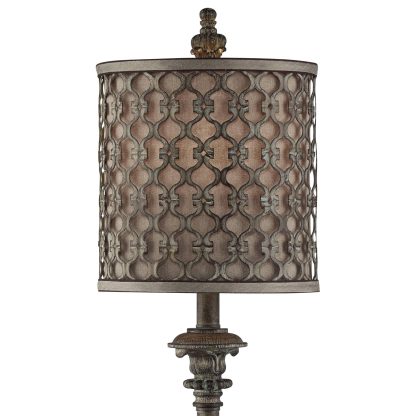 Retro hollow carved table lamp - Image 4