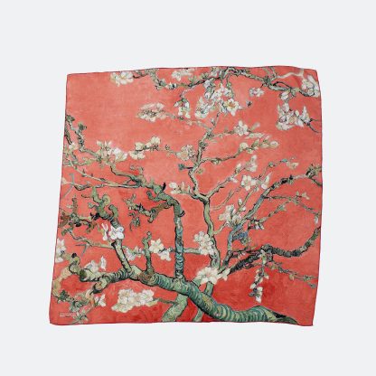 Printed silk square scarf - Image 6