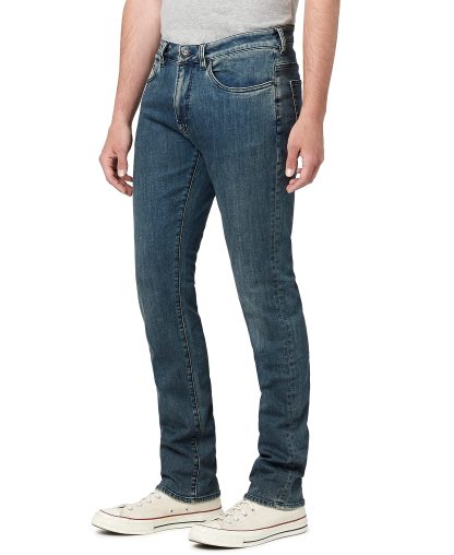 Medium blue washed slim jeans - Image 2