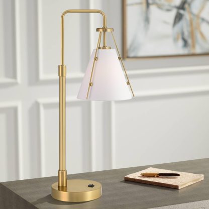 Simple modern golden table lamp - Image 10