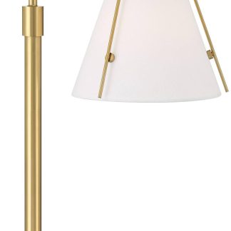 Simple modern golden table lamp