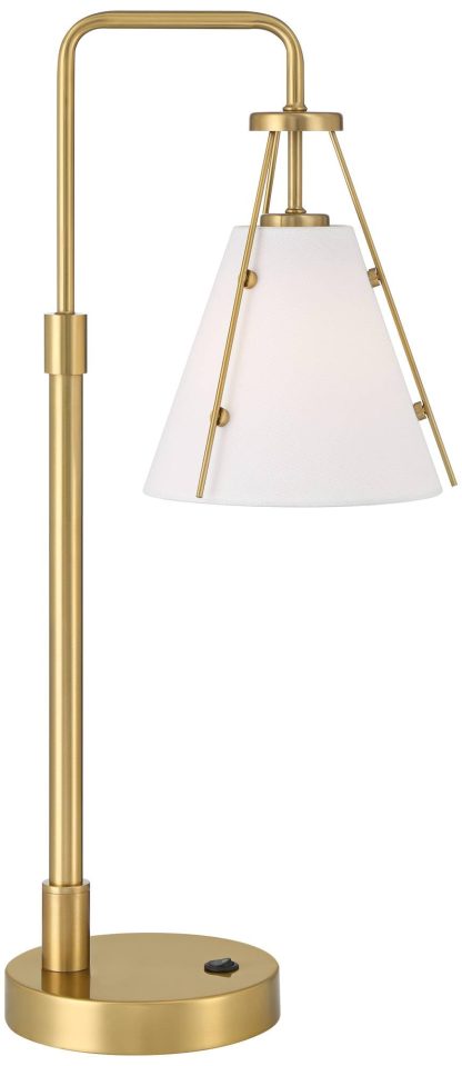 Simple modern golden table lamp