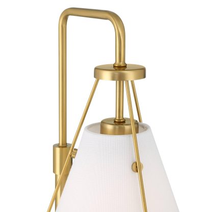 Simple modern golden table lamp - Image 3