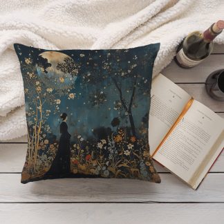 Moonlight Flower Pillow