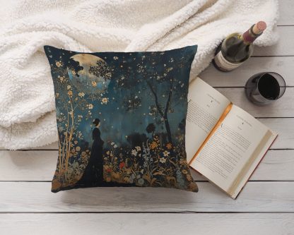 Moonlight Flower Pillow