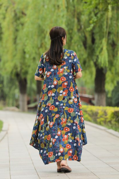 Romantic Print Dress - Image 4