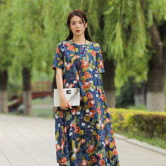Romantic Print Dress