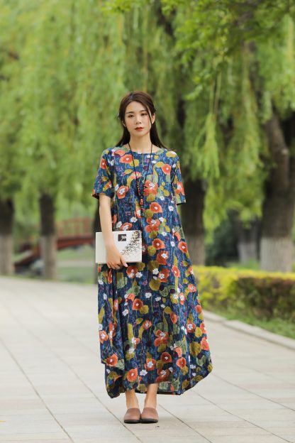Romantic Print Dress